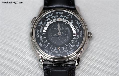 patek philippe world time anniversary